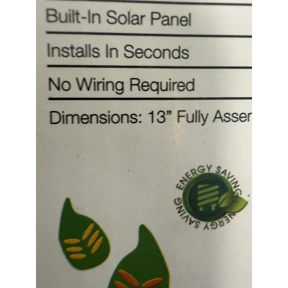 HUTT Solar LED Outdoor Pathway Lights 18 Total 3 Boxes 6-Pack 13